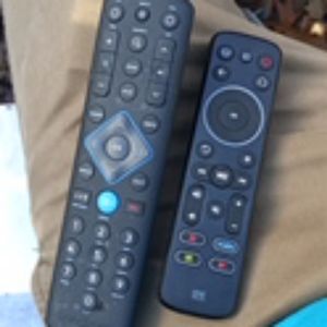 One for all universal remote and a spectrum remote